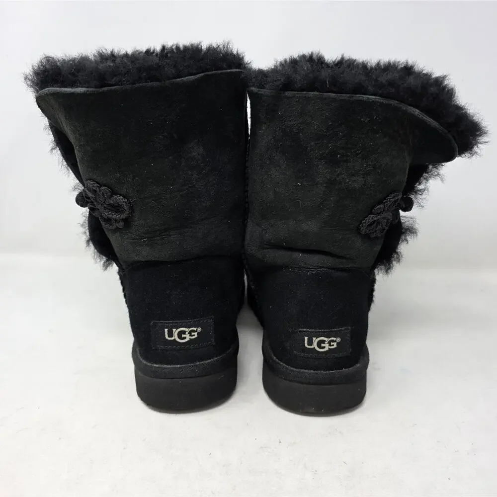 UGG AUSTRALIA Women's BAILEY MARIKO Boots in Black Size 8